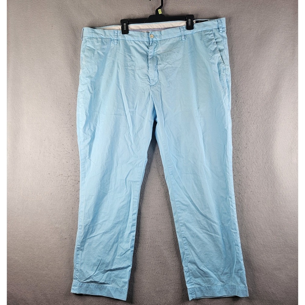 Polo Ralph Lauren Pants Mens 46x31 Big & Tall Blue Classic Fit Chino Cotton